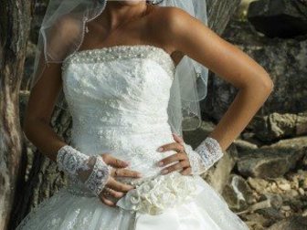 Смотреть изображение Свадебные платья Продам шикарное свадебное платье 34121096 в Балаково