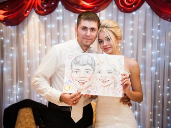 Просмотреть foto Организация праздников Шаржист на выезд (свадьба, юбилей, корпоратив) 66636671 в Белгороде