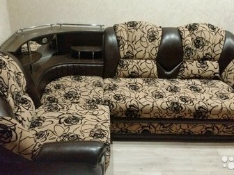 Угловой диван Серж-1 изготовитель Мебель комфорт г,  УЛЬЯНОВСК,  Мебель на гарантии - 1, 6 лет,  Куплена в мае 2017 года,  Мебель новая,   Не подходит по интерьеру, в Чебоксарах
