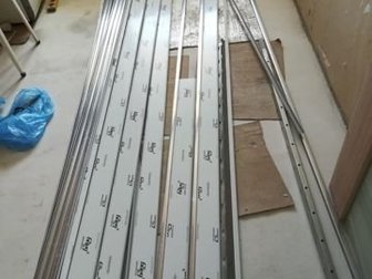 Новые потолочные рейки 3м для помещения 4,5 кв, м, в Чебоксарах