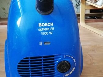 Продам пылесос BOSCH Sphera 25 (BSA 2595)1500W,  Мощность всасывания 320 Вт,  Сделано в Германии, Тип пылесборника - мешок, Объём пылесборника 3,5 л, автоматическое в Чебоксарах