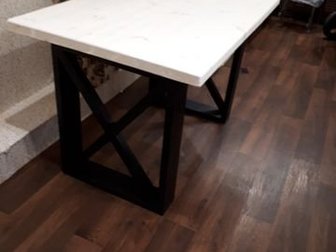 Новый деревянный стол в стиле лофт,  120?75?75, в Чебоксарах