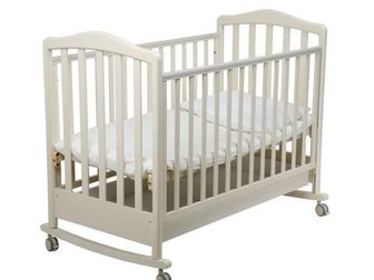 детская кровать с матрасом, возможно доставка, береза, Состояние: Б/у в Чебоксарах