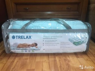 Продаю ортопедический матрац TRELAX, так как не подошел по размеру, - новый, в отличном состоянии- односпальный 80*190 см- обеспечит вам массажный эффект для расслабления в Чебоксарах