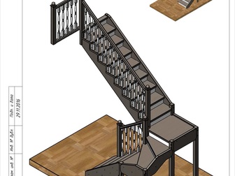 Свежее фотографию Производство мебели на заказ Лестницы из твердых сортов дерева по индивидуальным проектам от производителя 38624822 в Ижевске