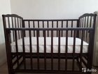 Кровать с матрасом для новорожденных