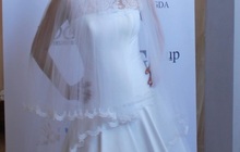 Свадебное платье прямого силуэта