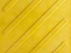 Скачать бесплатно изображение Строительные материалы Тактильная плитка с диагональными рифами 50х50х5 желтая 39809025 в Москве