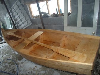 Свежее фото  Лодка деревянная (новая) 32436812 в Первоуральске