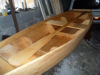 Скачать изображение  Лодка деревянная (новая) 32436812 в Первоуральске