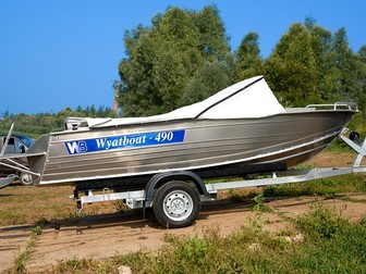 Просмотреть изображение Разное Купить лодку (катер) Wyatboat-490 T 81785915 в Твери