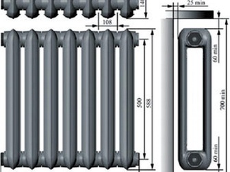 Свежее изображение Разное Радиатор чугунный МС-140 7 секций Звоните! Наличие! 39222592 в Мурманске