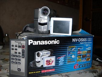 Свежее изображение Фотокамеры и фото техника Видеокамера Panasonic NV-DS65 33875283 в Мытищи