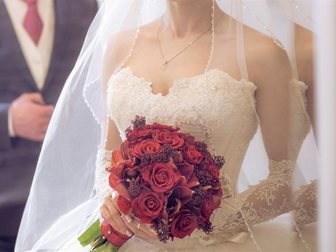 Скачать бесплатно изображение Свадебные платья Свадебное платье шубка фата кольца 33486746 в Одинцово