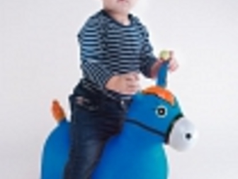 Уникальное foto  Лошадь-прыгунок синяя KID-HOP - это мечта 34483950 в Подольске