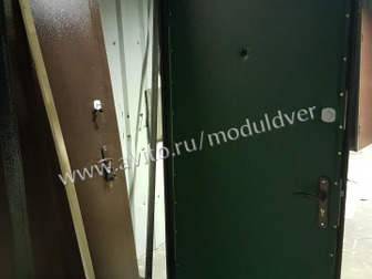 Входные металлические двери от завода,  Базовая комплектация двери: Размер 2050 x 850 или под размер вашего проёма,  — Металлоконструкция:Полотно: лист металла 2 в Подольске