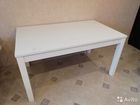 Раздвижной стол IKEA, белый, 140/180/220x84 см