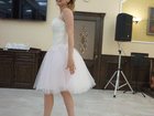 Скачать бесплатно фотографию Свадебные платья Свадебное платье короткое, с розовым оттенком 33181893 в Батайске