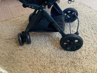 Новая  коляска фирма coballe, Подходит для деток от 3 месяцев до 4 лет, Перекидкая ручка , Большое колёса , что очень важно для прогулочной коляски , Удлиненный в Рубцовске