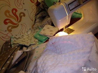 Бортики, комплекты в кроватку, гнездышки для новорождённых из 100% хлопка, одеялки, конверты на выписку любой сложности по Вашим выбранным фотографиям,  Не дорого!) в Салавате