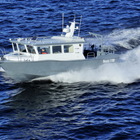Морской водометный катер Баренц 1100