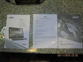 Смотреть изображение Ноутбуки Acer Aspire Z1-621 21, 5 скидка 50% 33896945 в Саратове