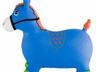 Увидеть foto  Лошадь-прыгунок синяя KID-HOP - это мечта 34459905 в Тюмени