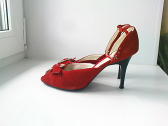 Увидеть фотографию Женская обувь Туфли-босоножки, р, 36,5, новые, натур, замша 39295034 в Владимире