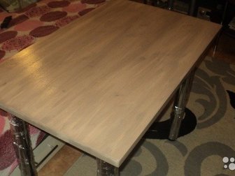 Продаю новый кухонный стол из сосны,  1м*60см Возможно на заказ с выбором цвета, в Воронеже