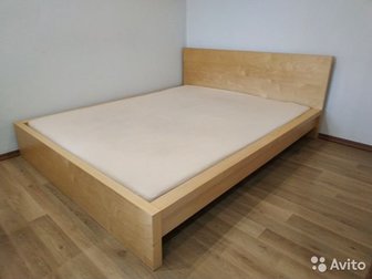 2 спальная кровать в отличном состоянии,  Спальное место 160х200матрас- пружинный Самовывоз, в Выборге